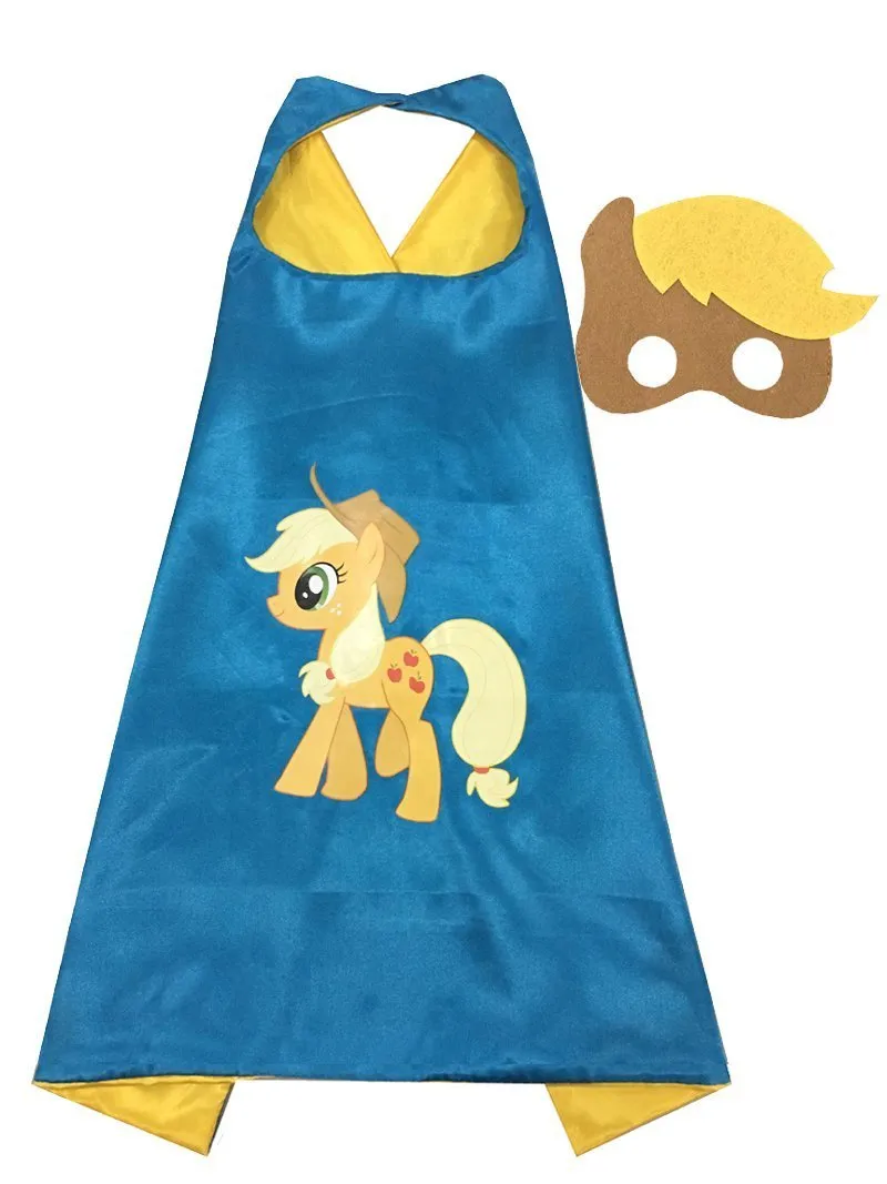 Kids My Little Pony Cape Mask Set Costume Cloak