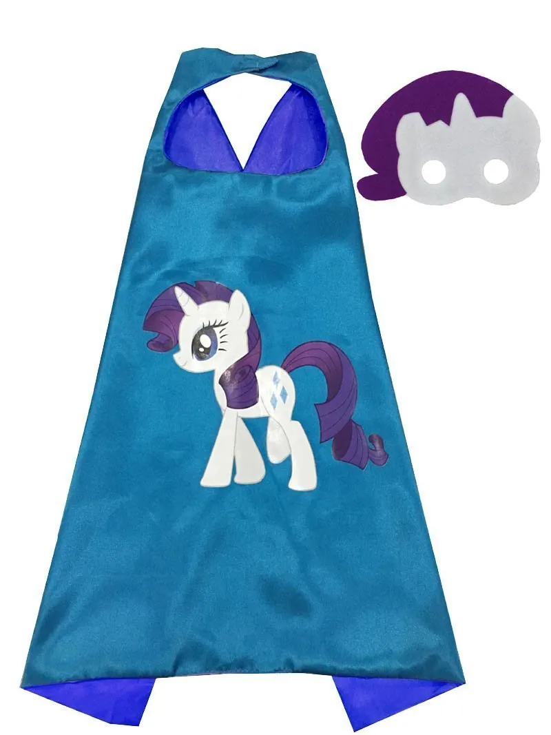 Kids My Little Pony Cape Mask Set Costume Cloak