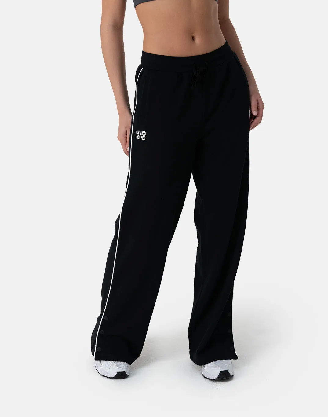 Kin Snap Joggers in Black