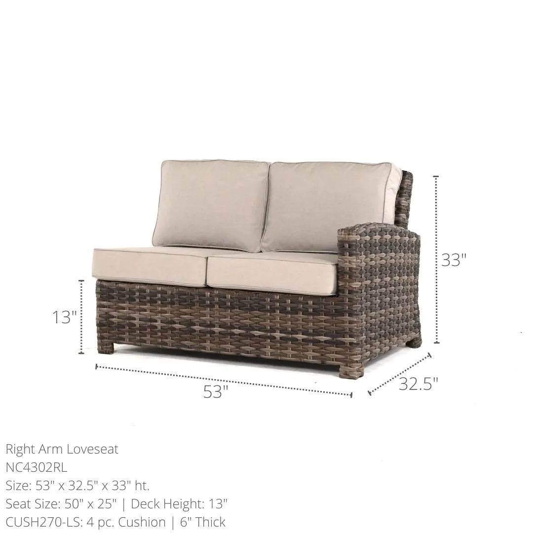 Lakeside Sectional Set (4 Piece Set)