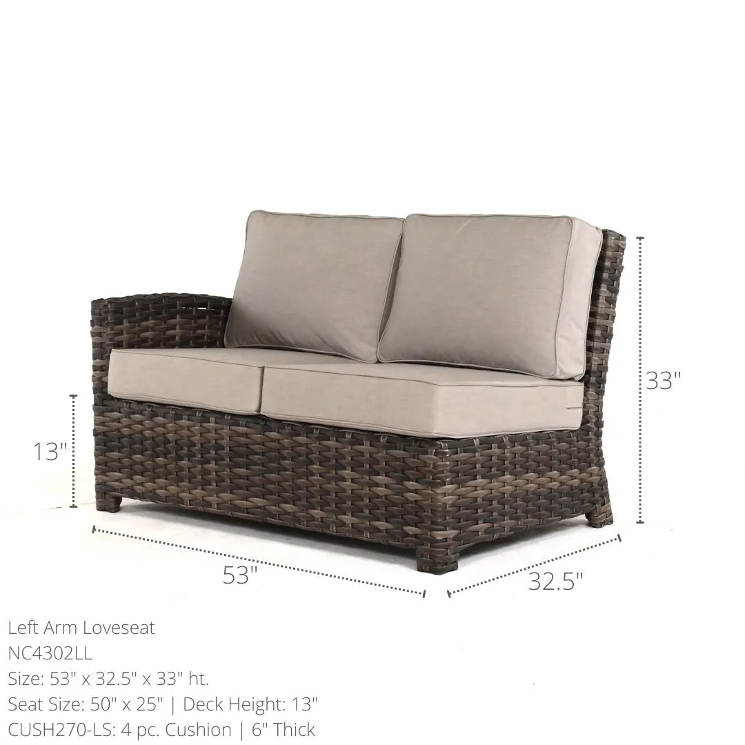 Lakeside Sectional Set (4 Piece Set)