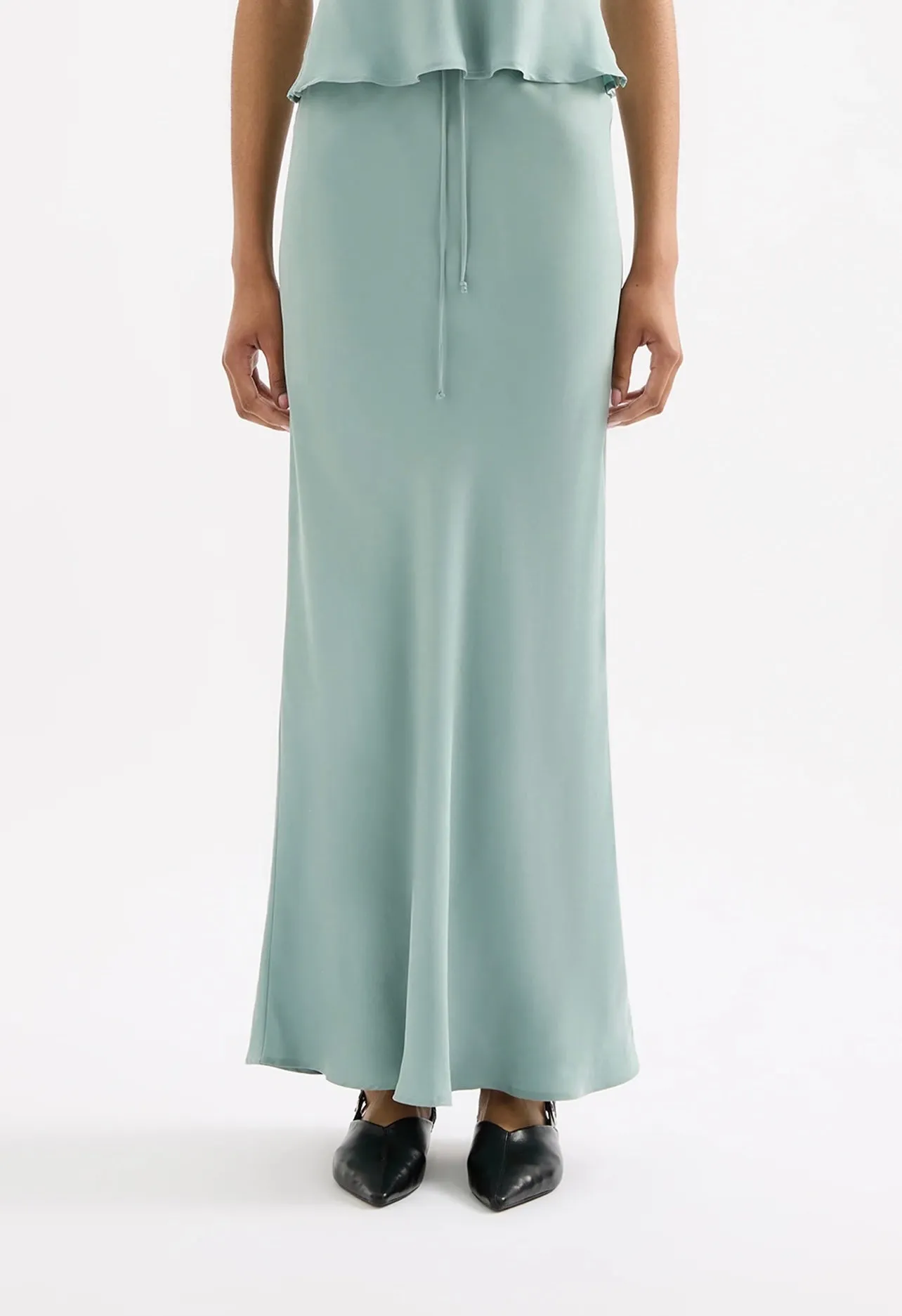 Lea Cupro Skirt