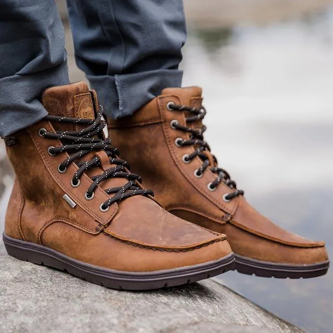 Lems Waterproof Boulder Boot - Weathered Umber