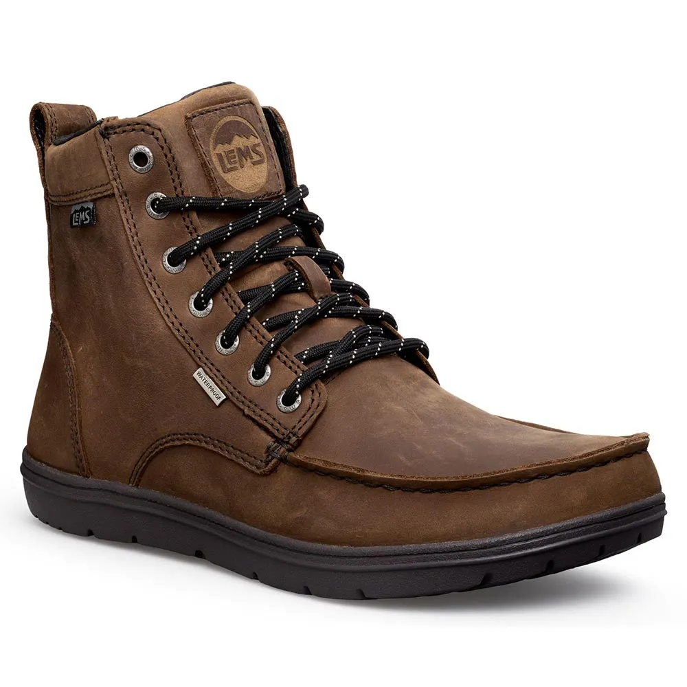 Lems Waterproof Boulder Boot - Weathered Umber