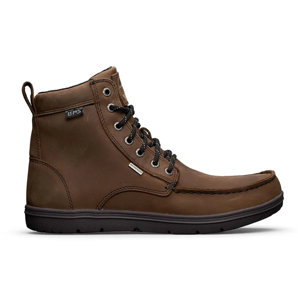 Lems Waterproof Boulder Boot - Weathered Umber