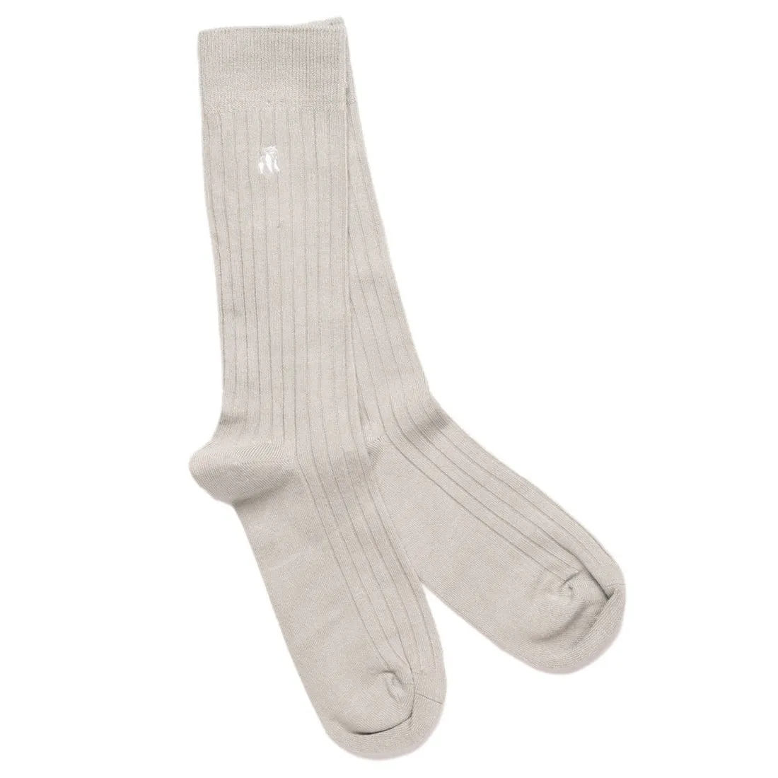 Light Grey Bamboo Socks