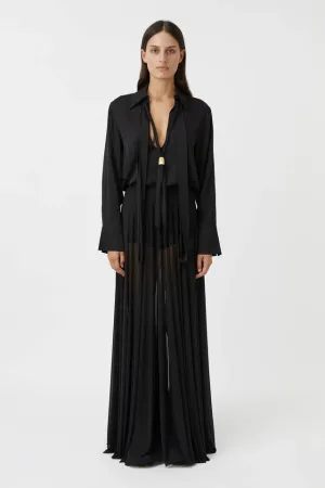 LOOM MAXI SKRT BLACK