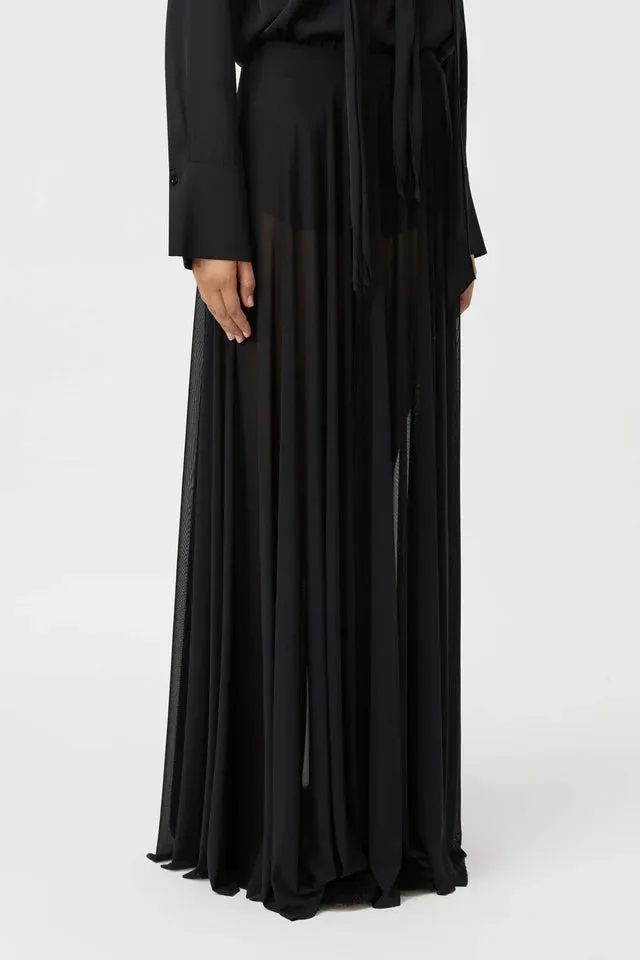 LOOM MAXI SKRT BLACK