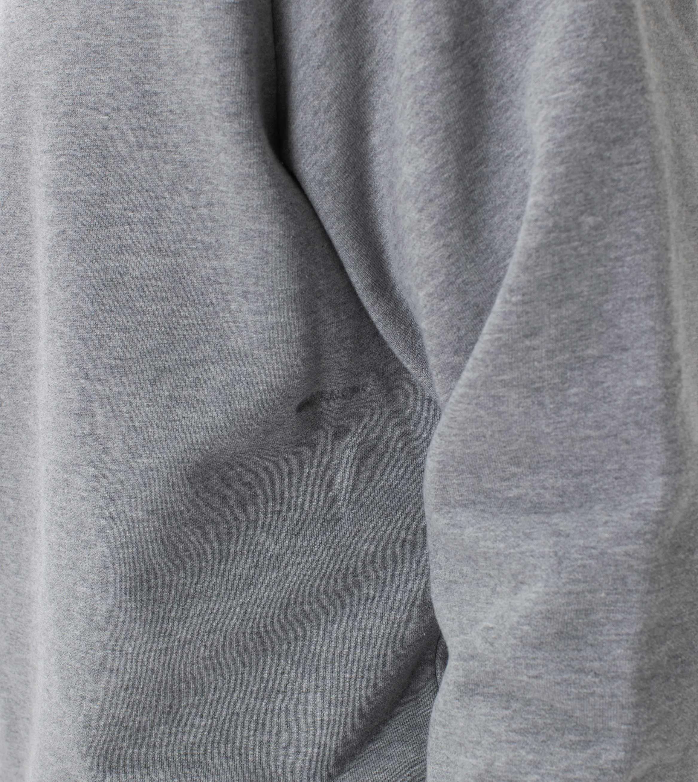 Lowgo Raglan Crew Sweat Dk Grey Marle