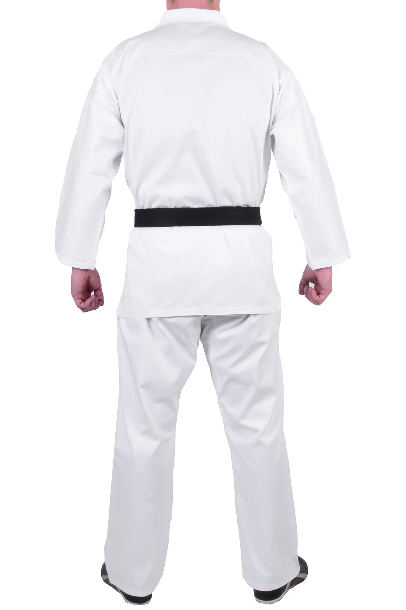 MAR-001A | Traditional White Karate Student Uniform Gi (7.5oz Fabric)   FREE BELT