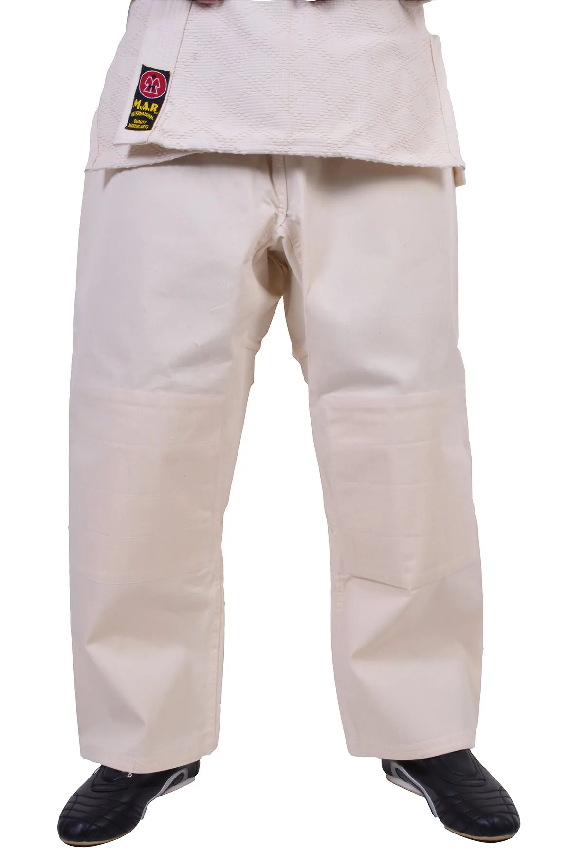 MAR-022 | Mediumweight Unbleached Judo Uniform For Intermediate Students   FREE BELT