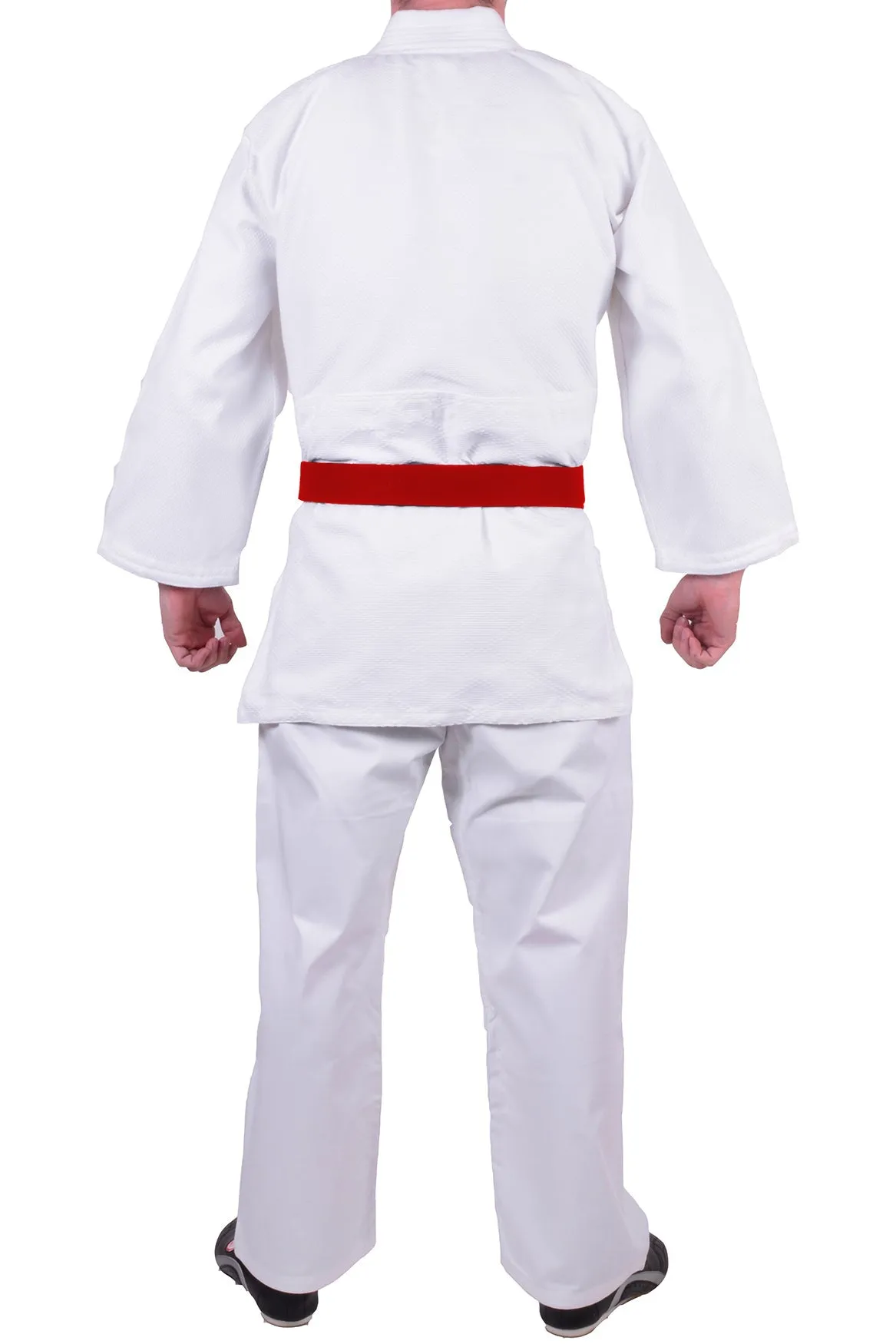 MAR-023 | White Lightweight Judo/Jiu-Jitsu Uniform for Beginner Students   FREE BELT