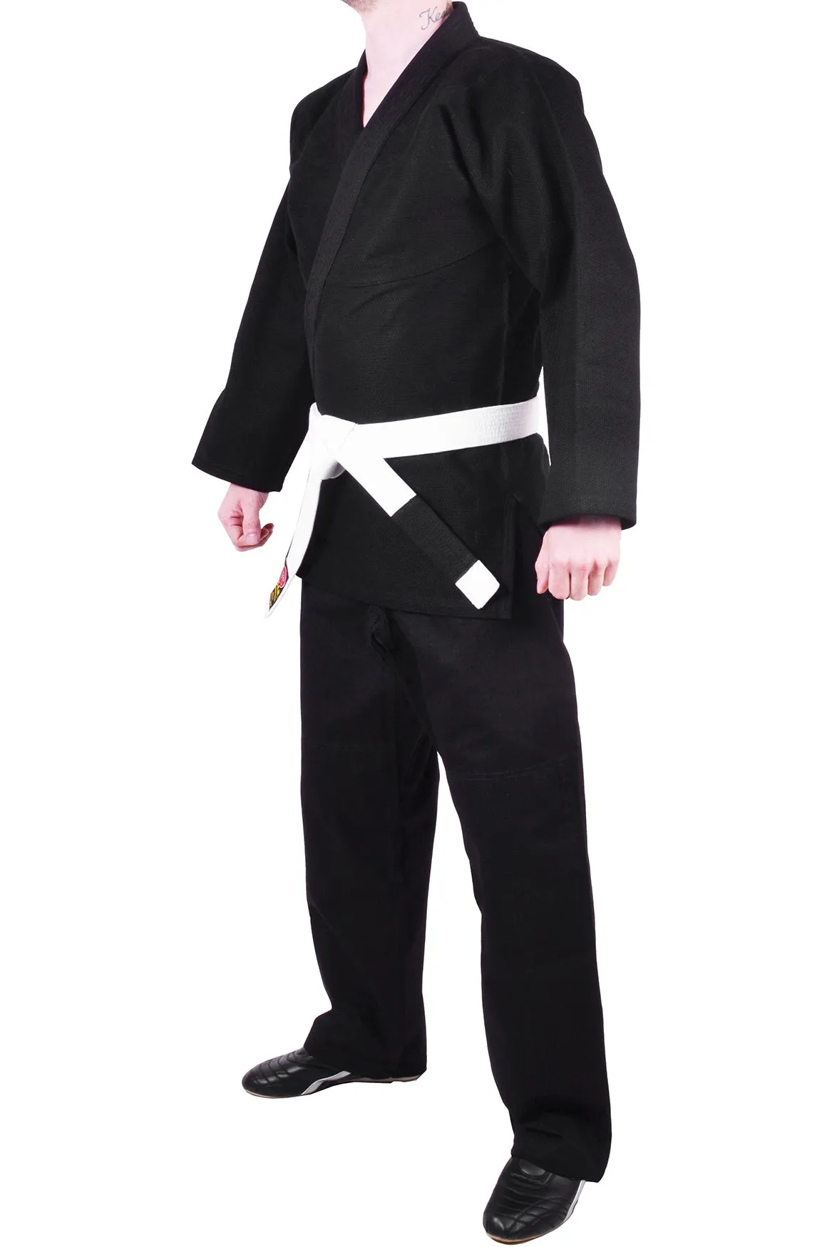 MAR-063A | Black Jiu-Jitsu Training & Competition Uniform