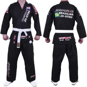 MAR-066 | Black Designer Jiu-Jitsu Training & Competition Uniform