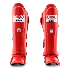 Matrix Red Shin Guards