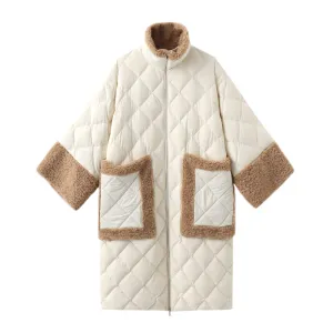 Maxi Teddy Down Jacket - Ivory