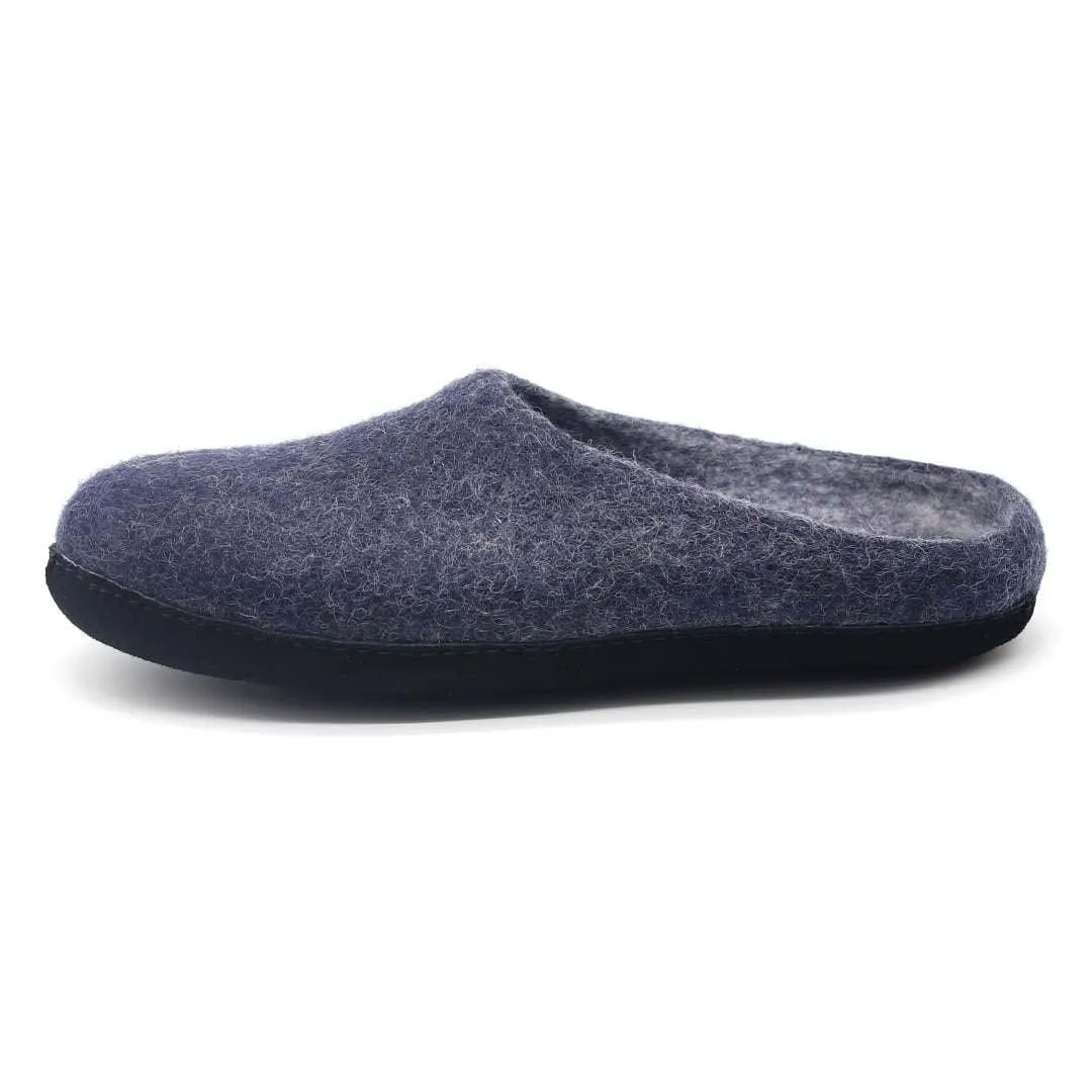 Men's Astoria Noir Wool House Slippers