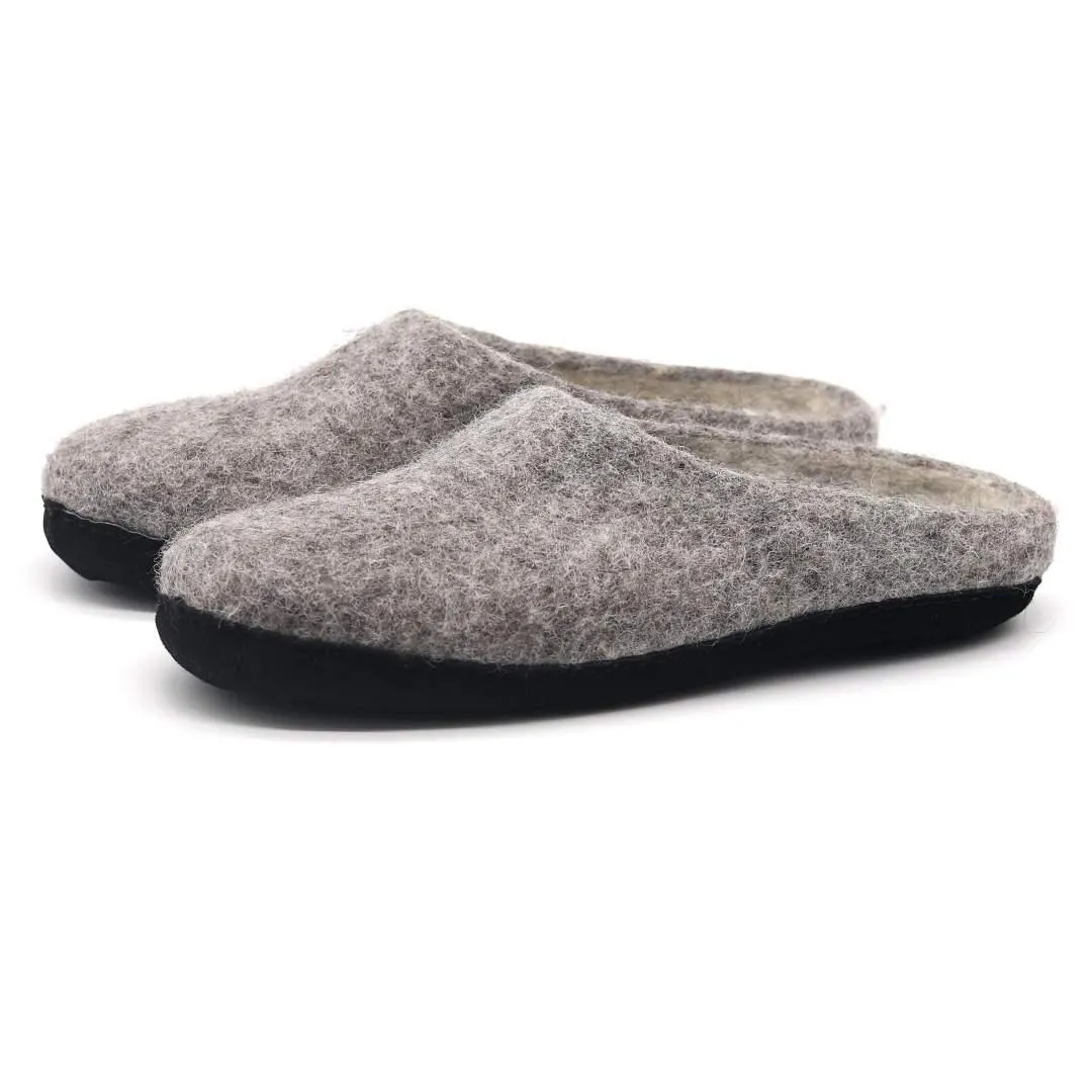 Men's Astoria Noir Wool House Slippers