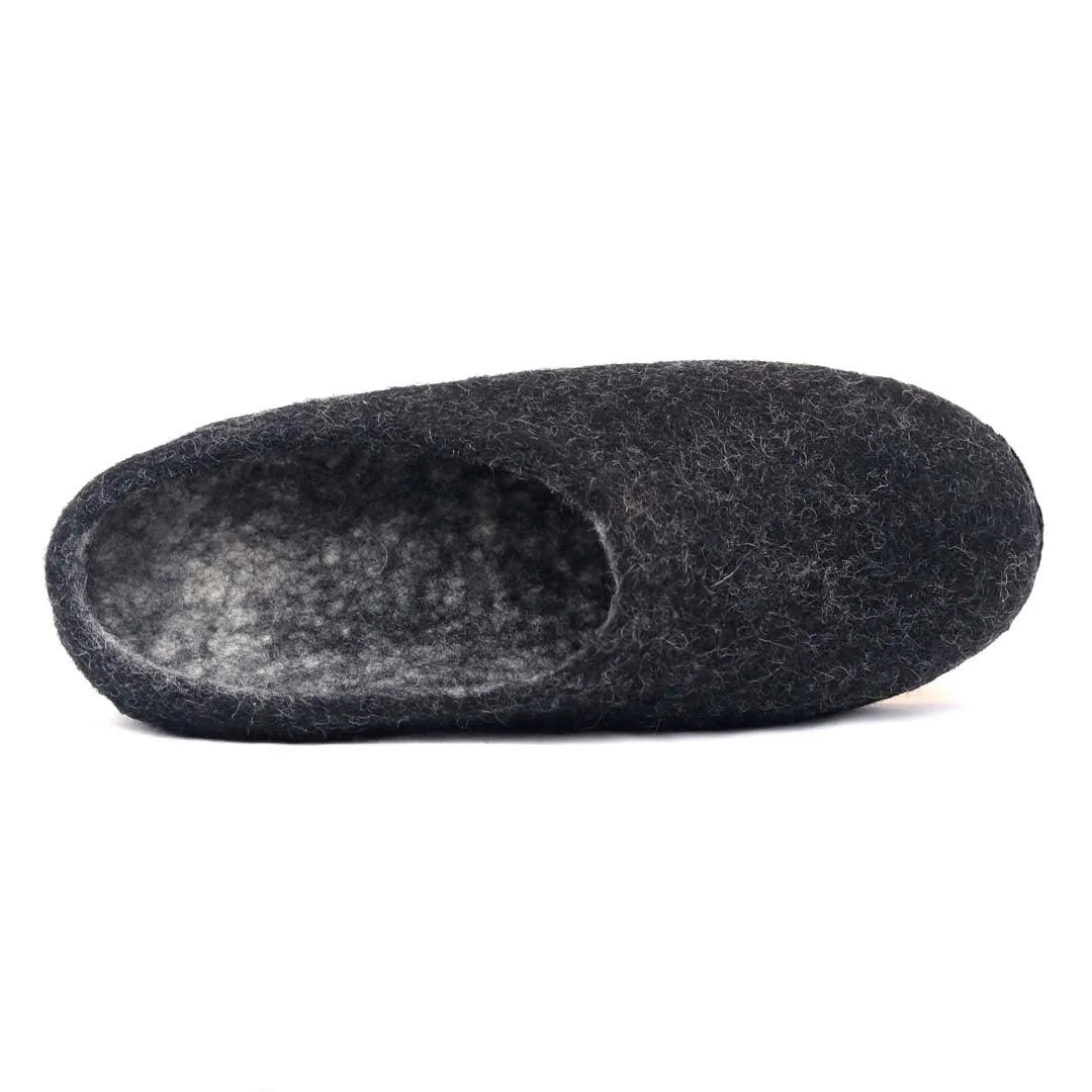 Men's Astoria Noir Wool House Slippers