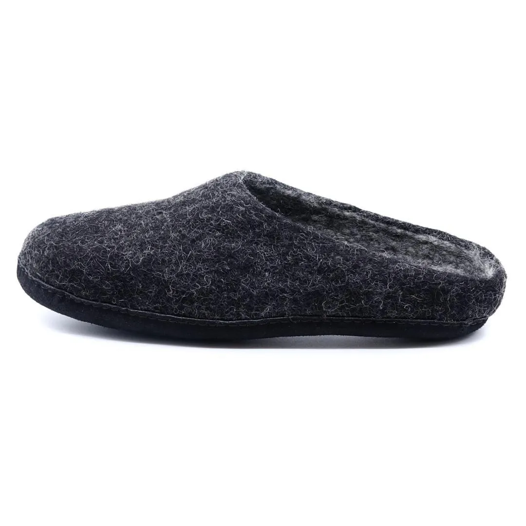 Men's Astoria Noir Wool House Slippers