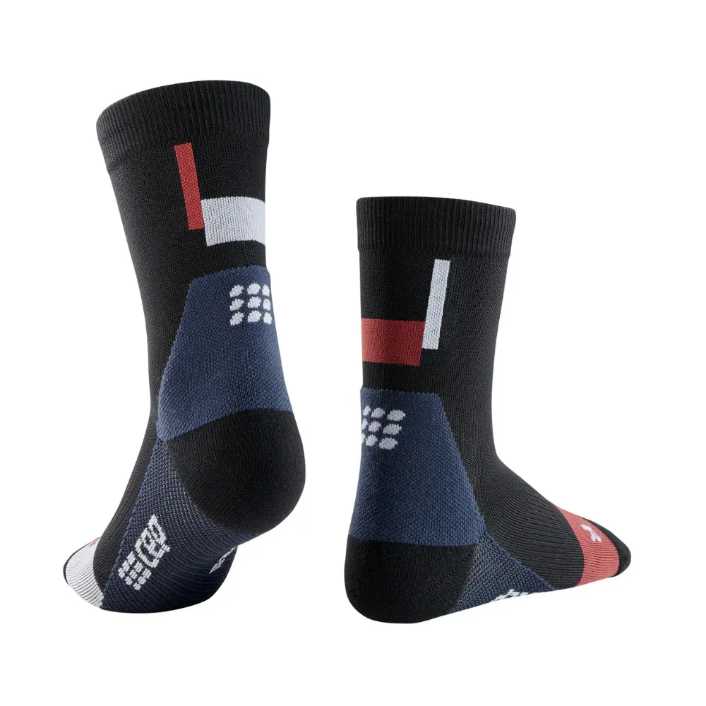 Mens CEP Mid Cut Socks Compression The Run Limited Edition