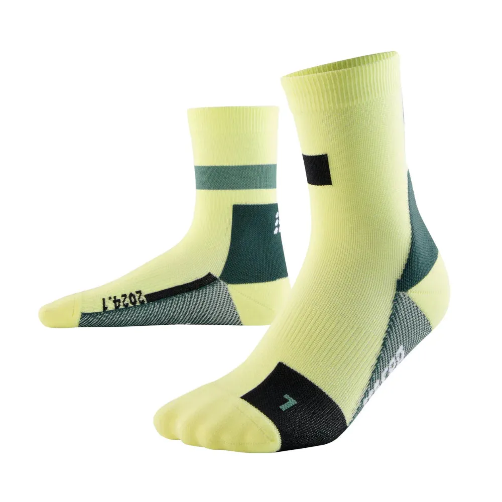 Mens CEP Mid Cut Socks Compression The Run Limited Edition