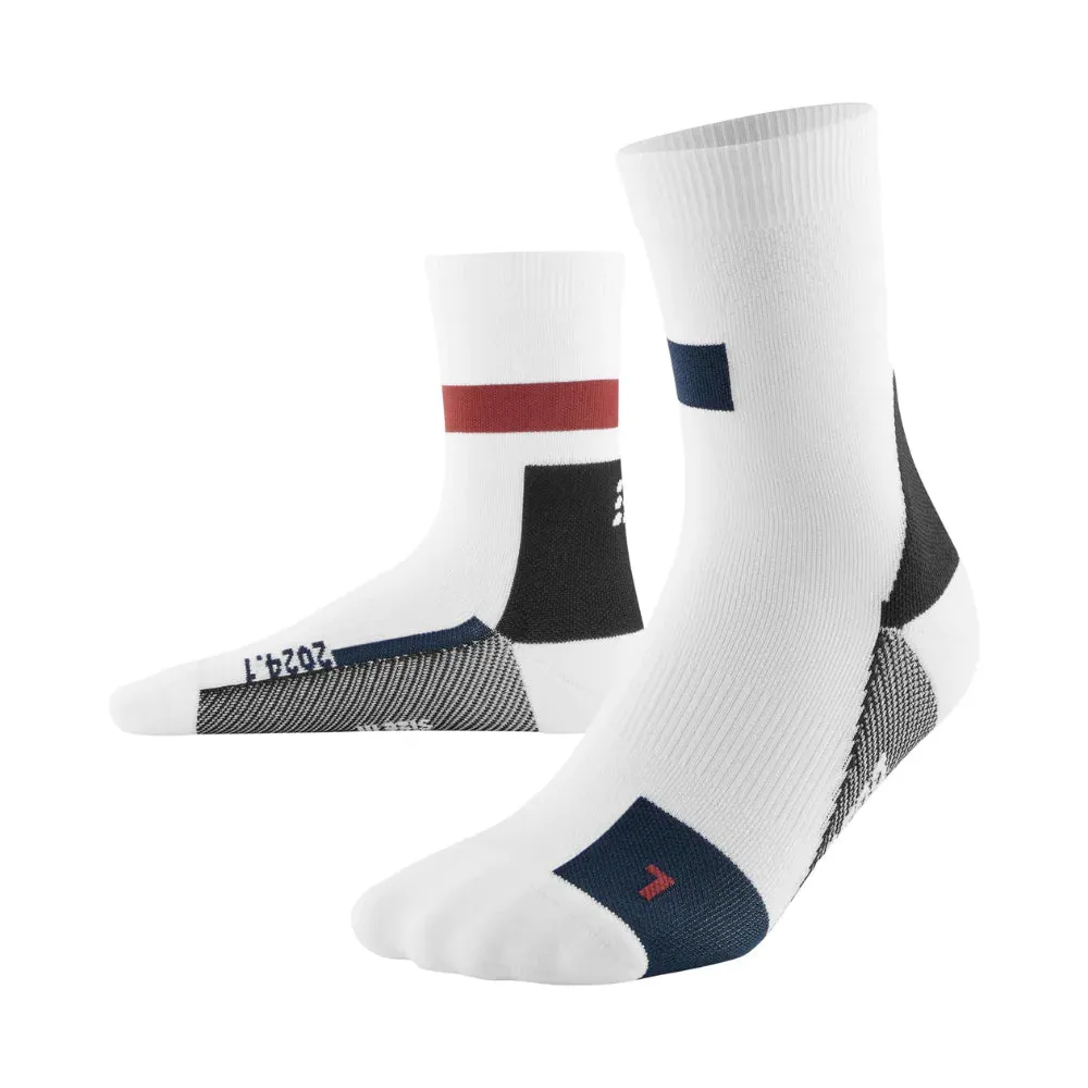 Mens CEP Mid Cut Socks Compression The Run Limited Edition