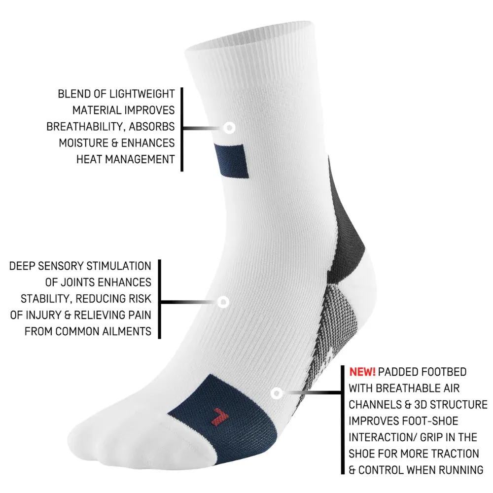 Mens CEP Mid Cut Socks Compression The Run Limited Edition