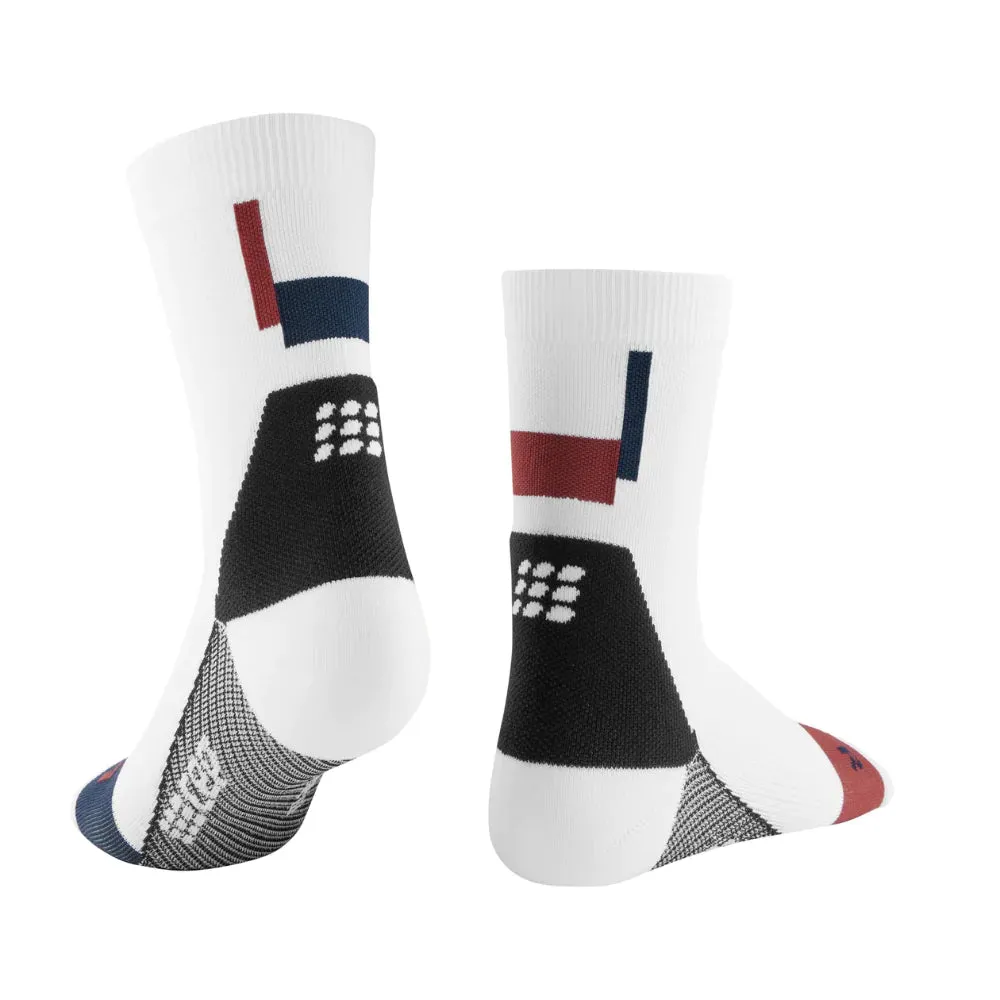 Mens CEP Mid Cut Socks Compression The Run Limited Edition