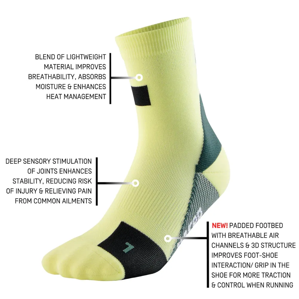 Mens CEP Mid Cut Socks Compression The Run Limited Edition