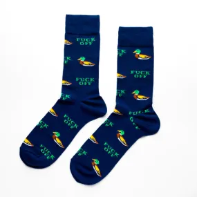 Men's Sized Socks - Duck Off