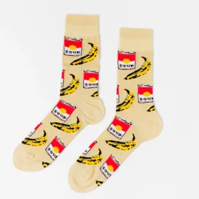 Men's Sized Socks - Pop Art