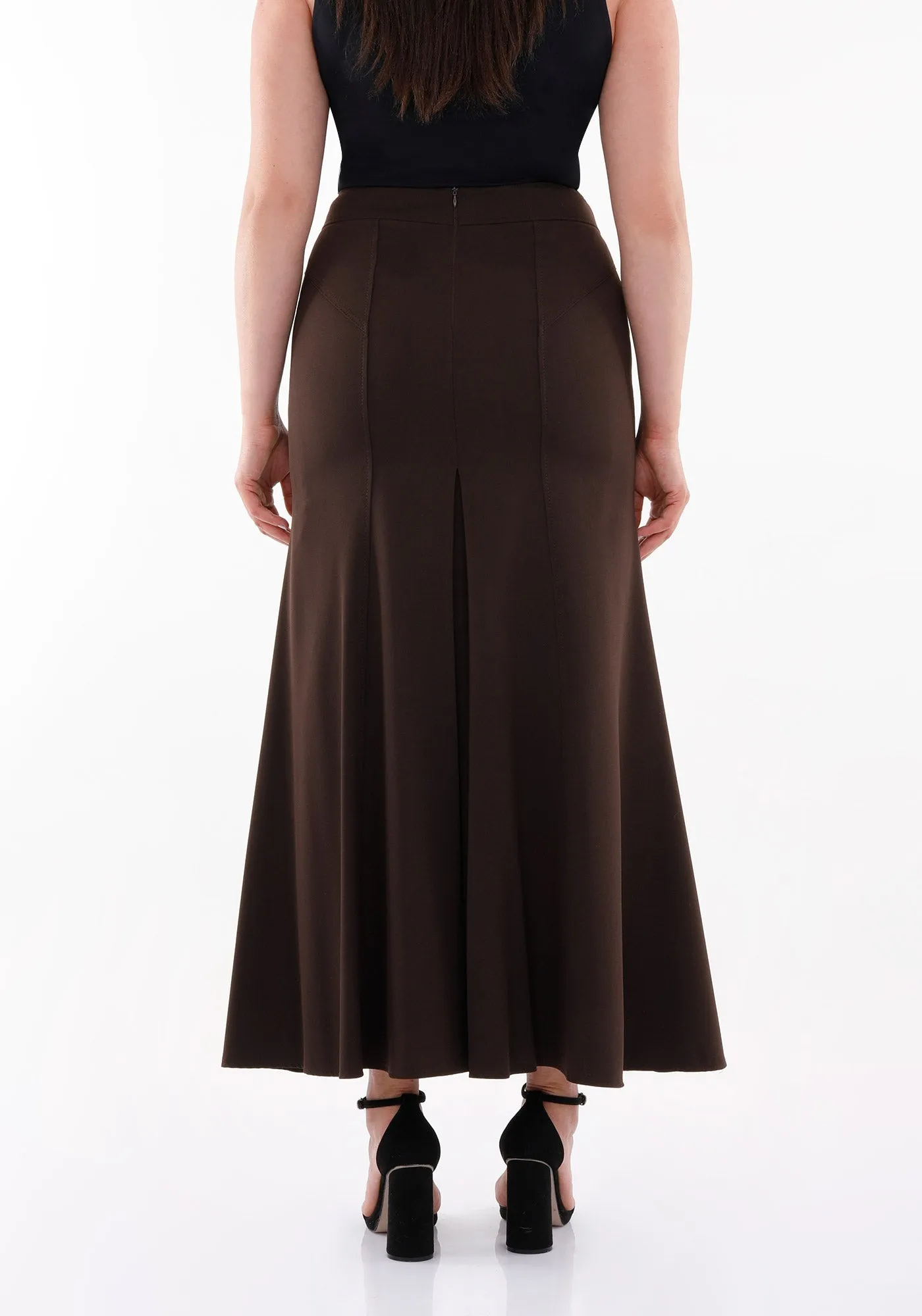 Modest Plus Size Mermaid Maxi Skirts | Fishtail Long Skirts