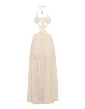 MONA DRESS IVORY