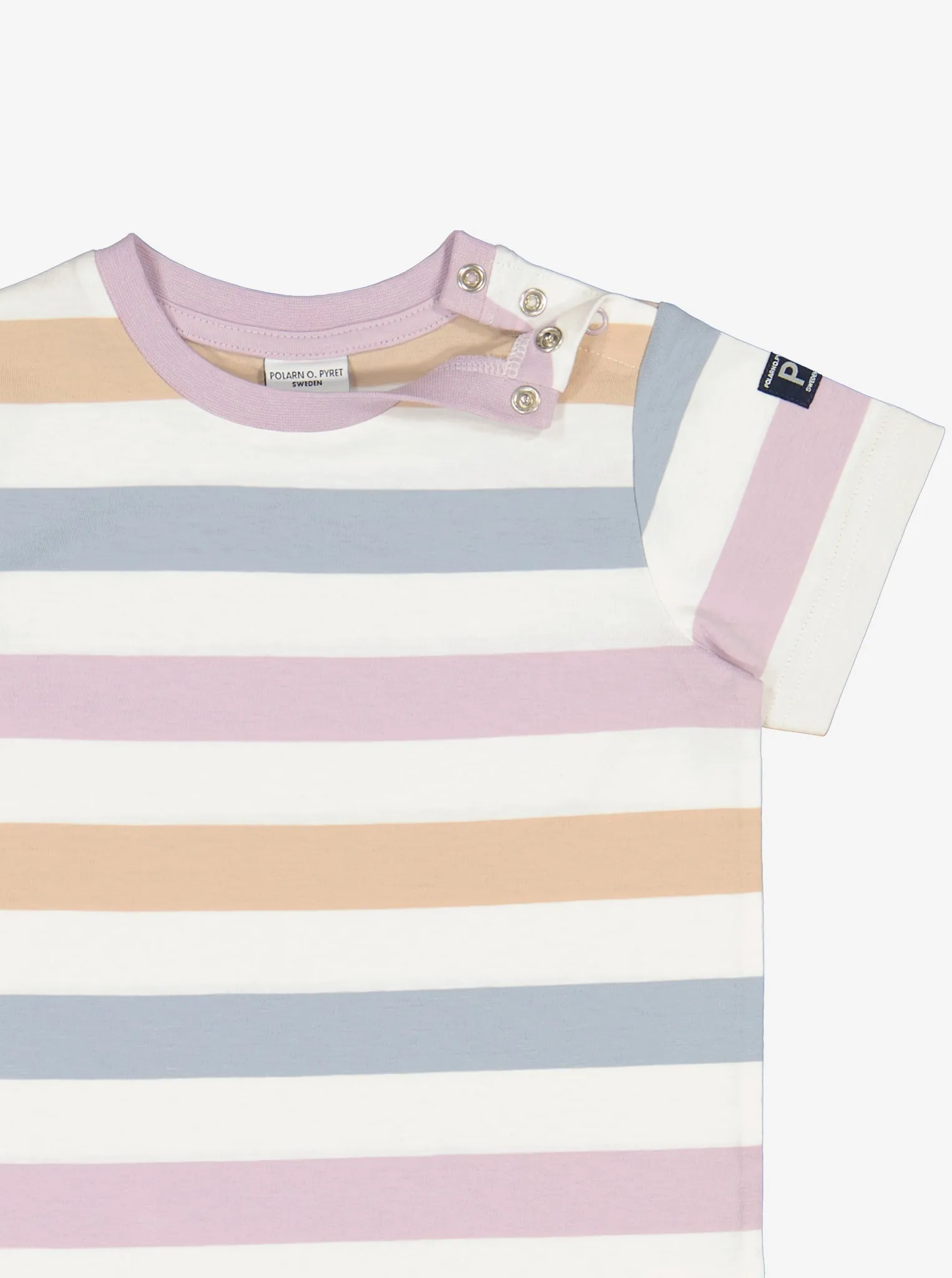 Multi-Striped Kids T-Shirt