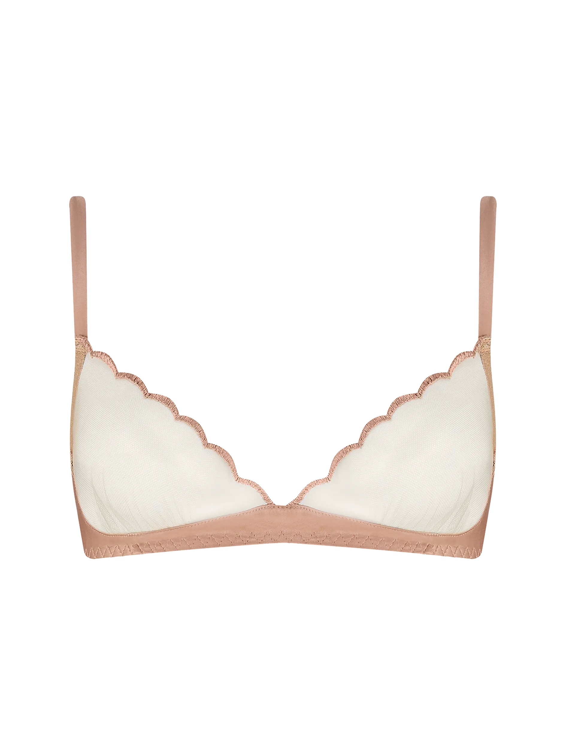 Muse by Coco de Mer Amara Soft Cup Bra in Cacao