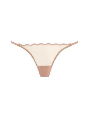 Muse by Coco de Mer Amara Thong in Cacao