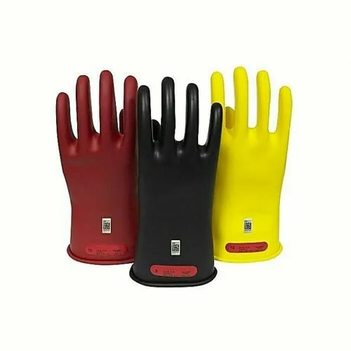 National Safety Apparel Enespro GC0 Class 0 Arcguard Rubber Voltage Gloves 11"