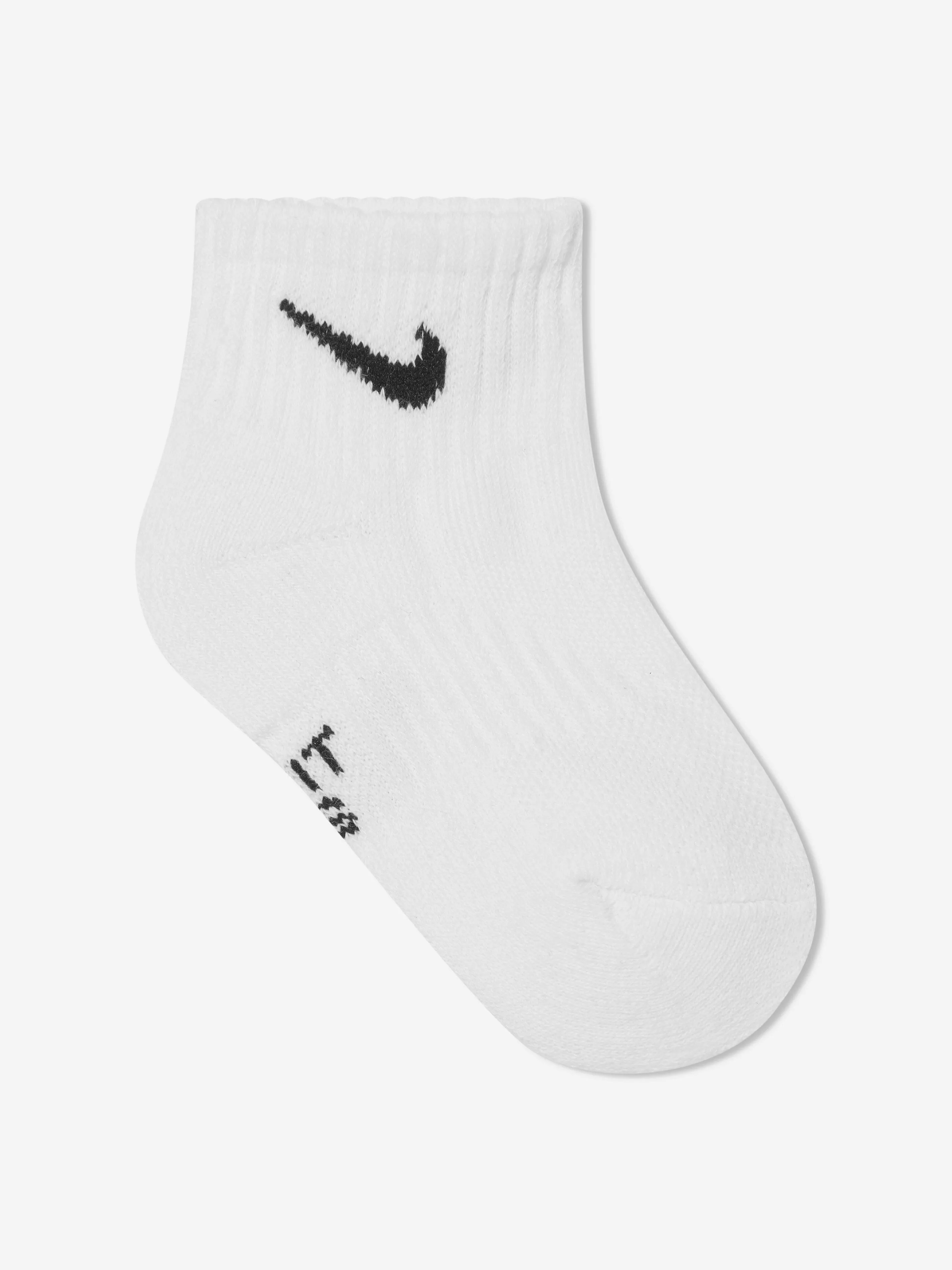 Nike Boys Performance Socks Set in White