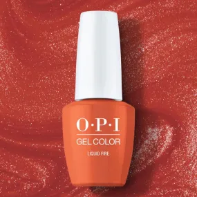 Opi Gel F020 Liquid Fire