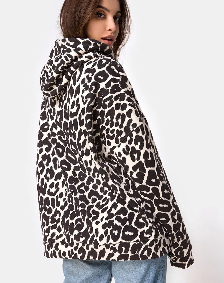 Oversize Hoody in Oversize Jaguar