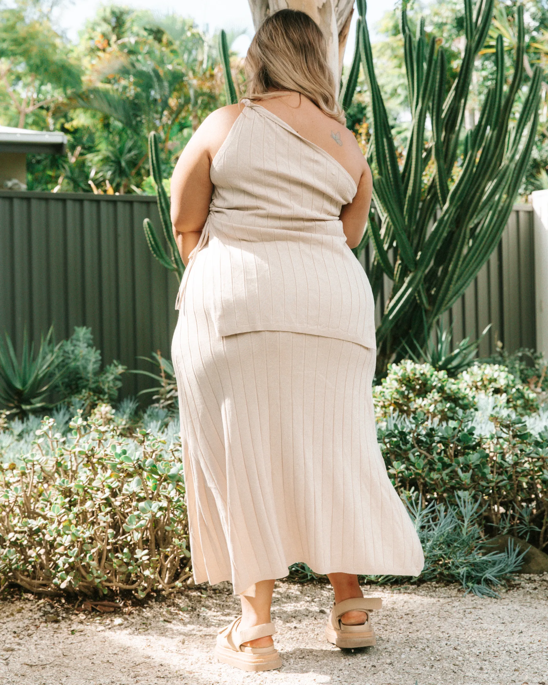 Parker Maxi Skirt | Beige