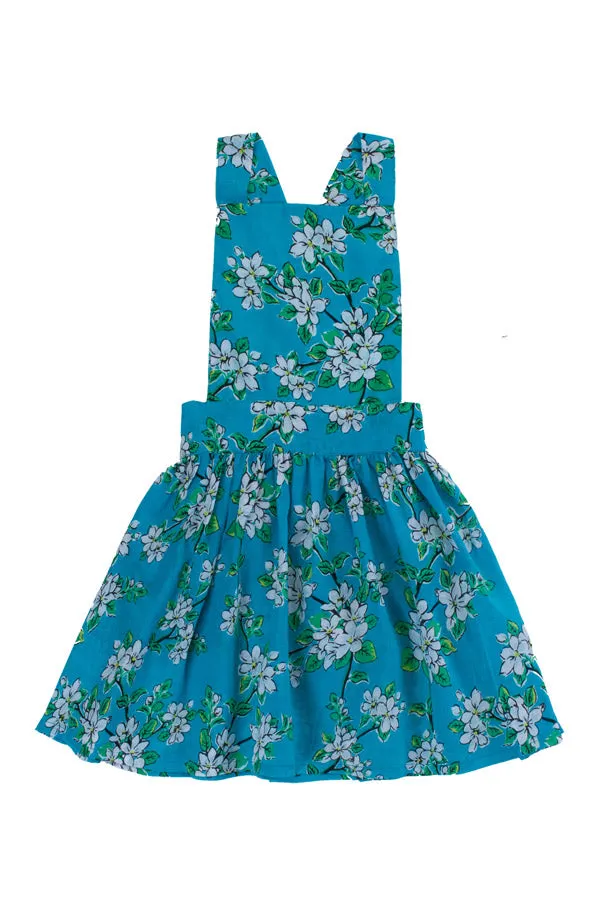 Pomme Pinafore - sea glass almond blossom