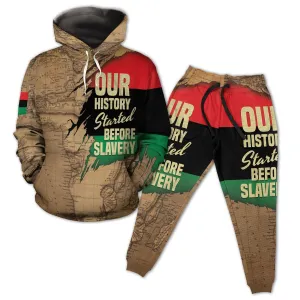 Power African All-over Hoodie and Joggers Set