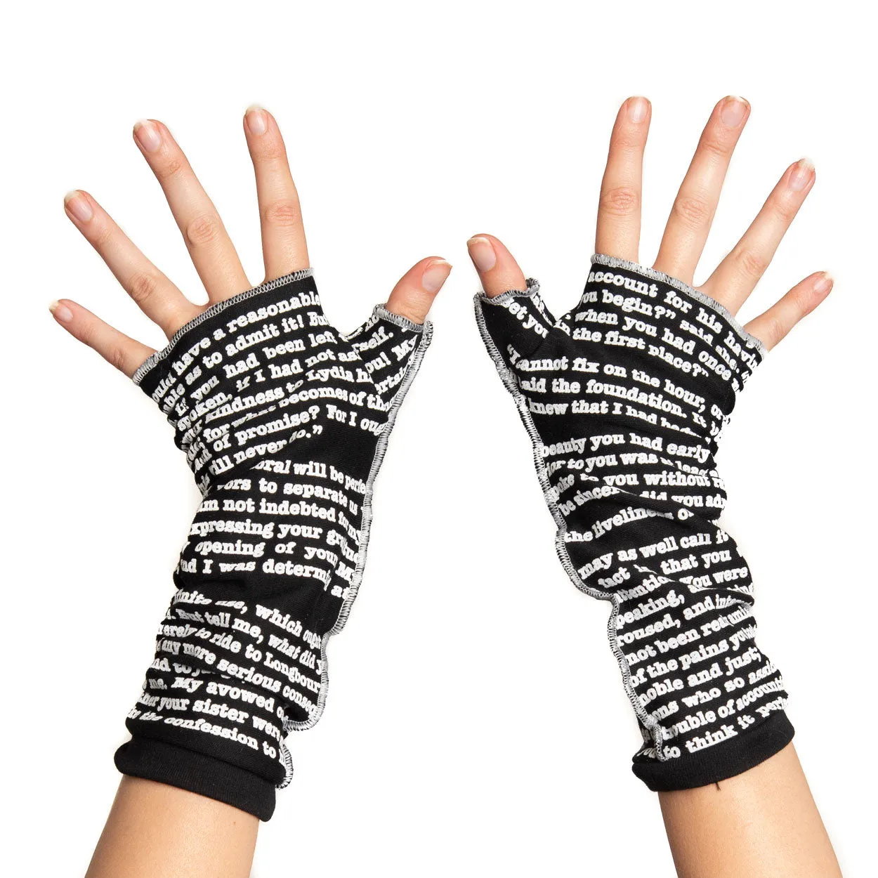 Pride and Prejudice Writing Gloves