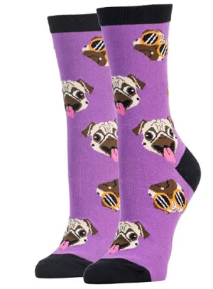 Pugtastic Women's Crew Socks