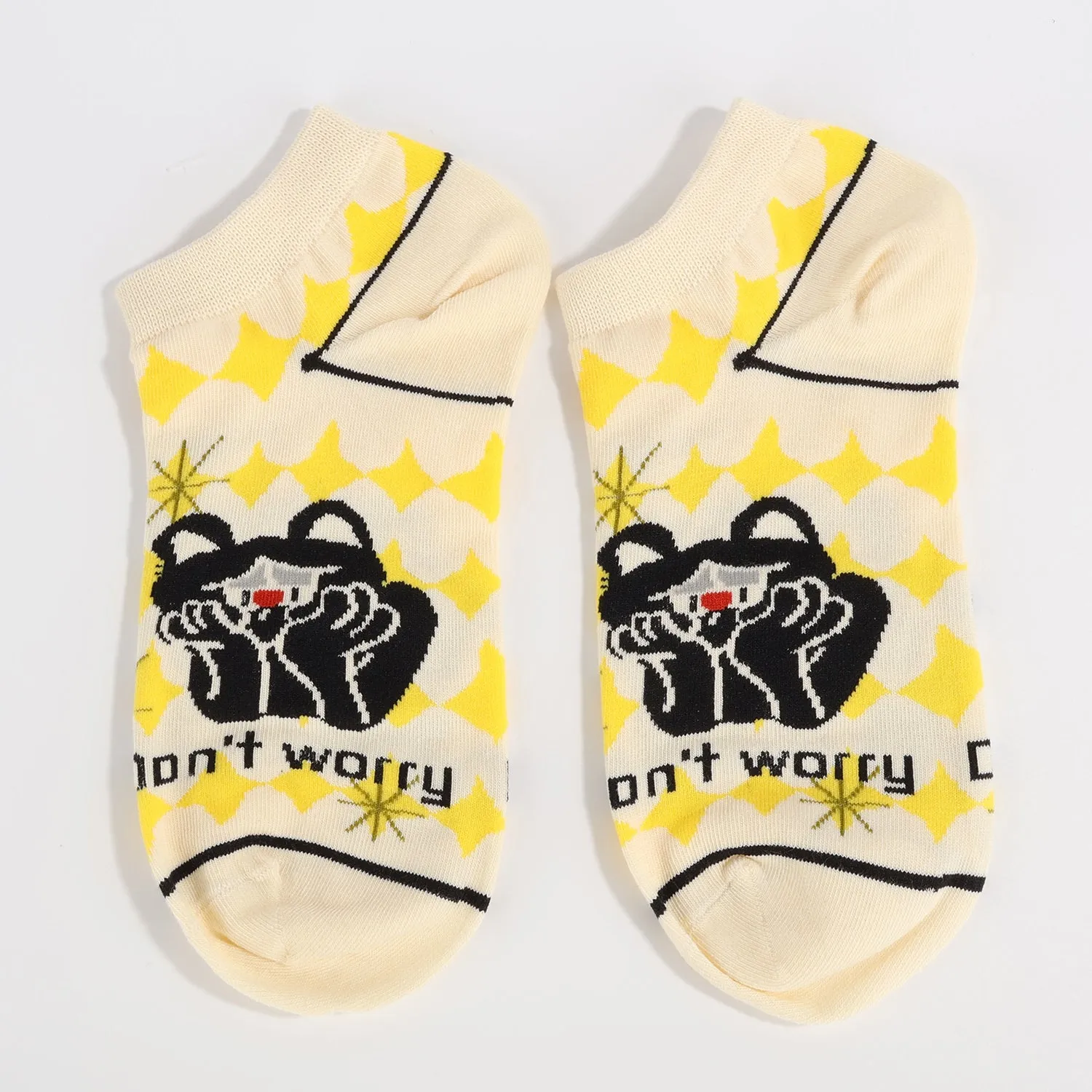 Relaxed Panther Socks