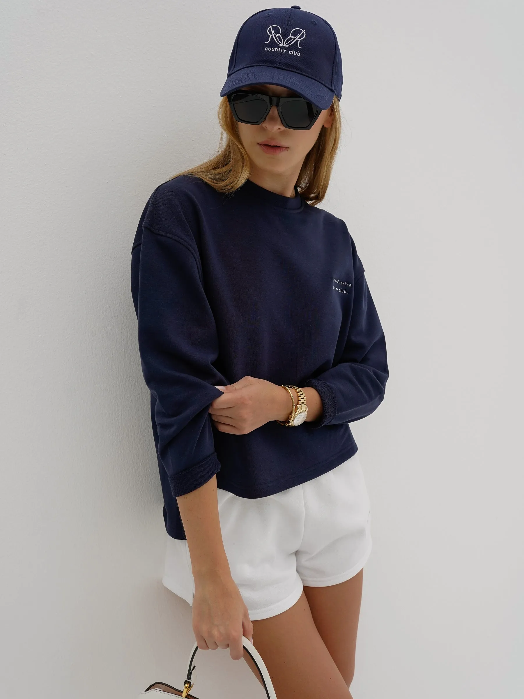 Reset & Revive Weekend Sweatshirt | Navy