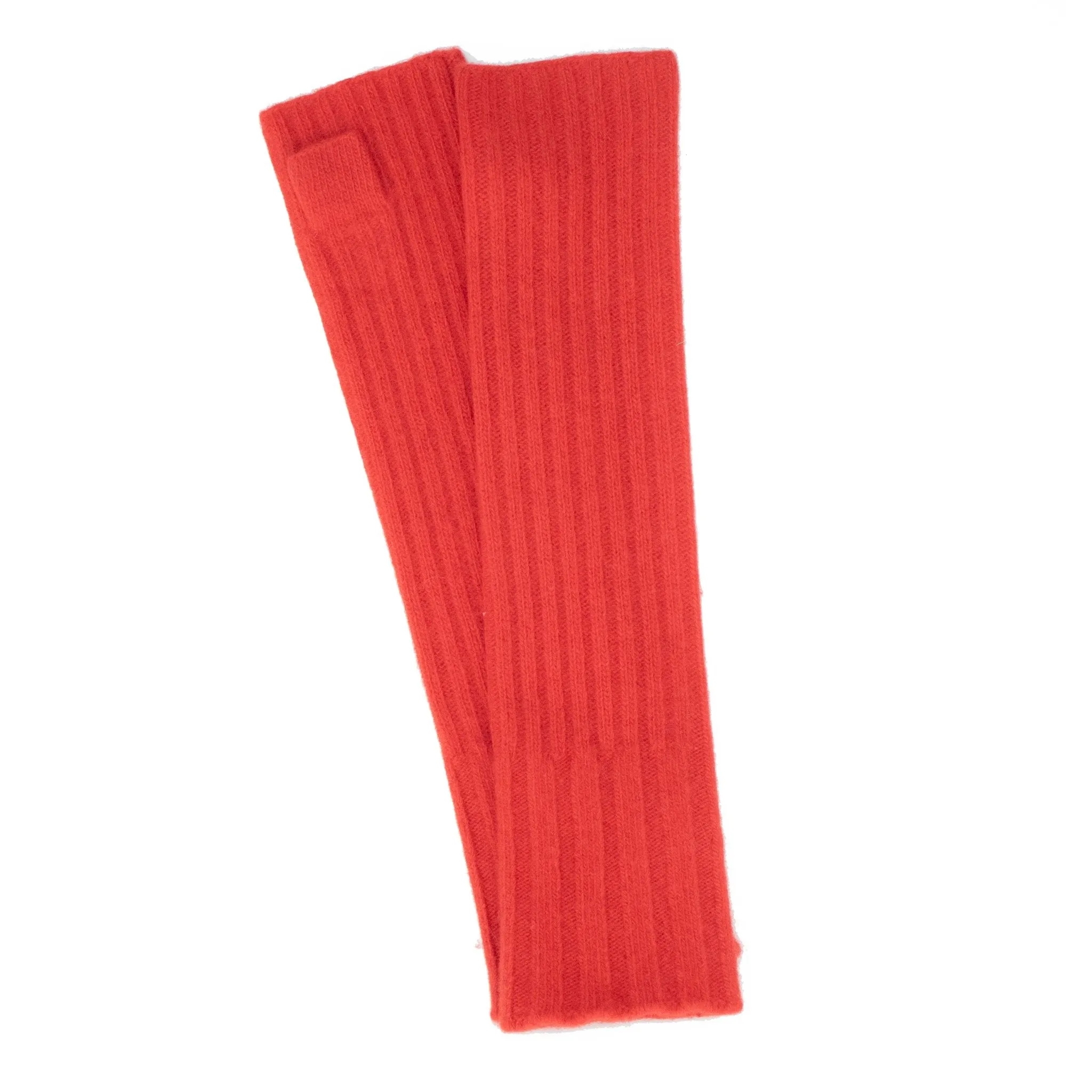 RIBBED FINGERLESS GLOVES