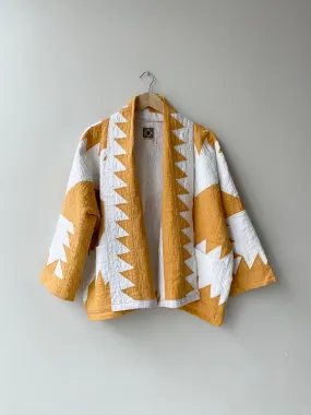 Sawtooth Handmade Quilt Coat